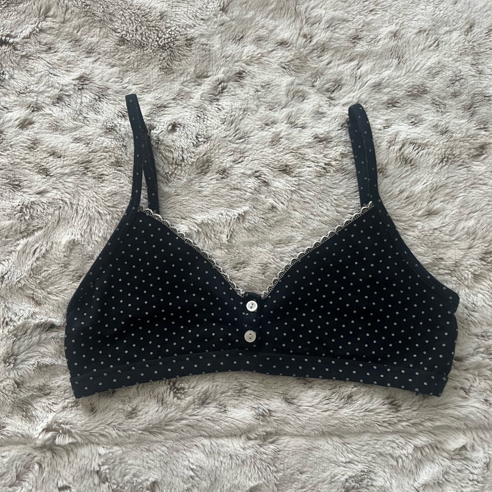 Brandy Melville Polka Dot Bralette